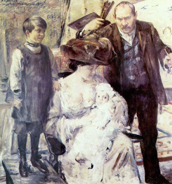 Lovis Corinth The Artist and His Family China oil painting art